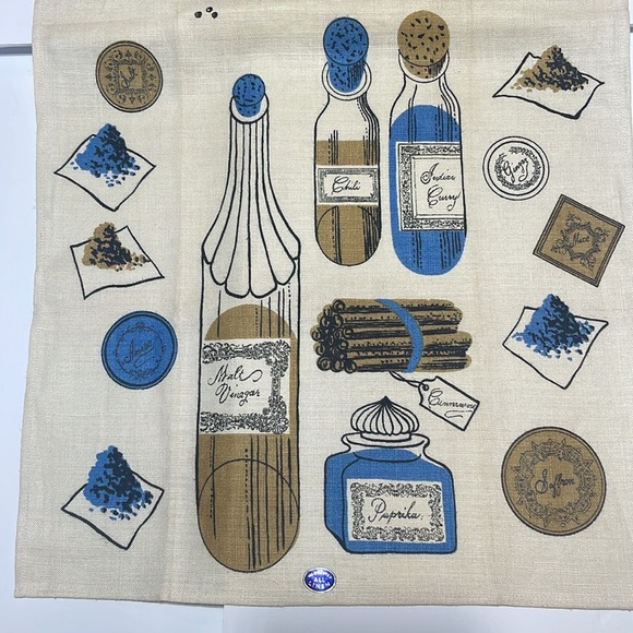 Tammis Keefe - Vintage Warranted ALL LINEN seal - Spices, Kitchen, Farmhouse - Picture 4 of 8